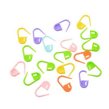 Load image into Gallery viewer, Colorful Plastic Sweater Weaving DIY Hand Tool Accessories Pin Mark Buckle, 120 PCS