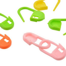 Load image into Gallery viewer, Colorful Plastic Sweater Weaving DIY Hand Tool Accessories Pin Mark Buckle, 120 PCS
