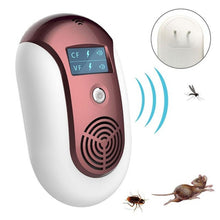 Load image into Gallery viewer, Electronic Pest Control Ultrasonic Pest Repeller, EU  plug, US plug