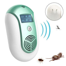 Load image into Gallery viewer, Electronic Pest Control Ultrasonic Pest Repeller, EU  plug, US plug