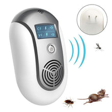 Load image into Gallery viewer, Electronic Pest Control Ultrasonic Pest Repeller, EU  plug, US plug
