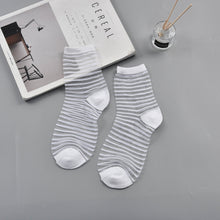 Load image into Gallery viewer, 10 Pairs Sexy Lace Mesh Fiber Transparent Stretch Socks