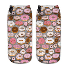 Load image into Gallery viewer, 12 PairsFood And Fruit Print 3D Kawaii Socks