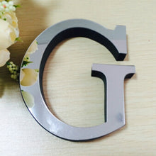 Load image into Gallery viewer, 2 PCS Home Decoration Creative Personality English Letters Acrylic Mirror 3D DIY Wall Stickers