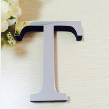 Load image into Gallery viewer, 2 PCS Home Decoration Creative Personality English Letters Acrylic Mirror 3D DIY Wall Stickers