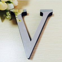 Load image into Gallery viewer, 2 PCS Home Decoration Creative Personality English Letters Acrylic Mirror 3D DIY Wall Stickers
