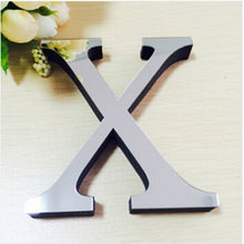 Load image into Gallery viewer, 2 PCS Home Decoration Creative Personality English Letters Acrylic Mirror 3D DIY Wall Stickers