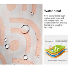 Load image into Gallery viewer, Geometric Shower Curtain Waterproof Bath Bathroom Curtain, With 80 x Height 180cm, With 120 x Height 180cm, With 150 x Height 180cm, With 180 x Height180cm, With 180 x Height200cm, With 200 x Height 200cm, With 240 x Height200cm, With 100 x Height 180c...