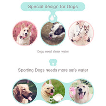 Load image into Gallery viewer, Portable Pet Dog Water Bottle Small Large Dog Travel Puppy Cat Drinking Water Bowl Outdoor Pet Water Dispenser Feeder Pet Supplies, 350 ml, 550 ml