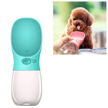 Load image into Gallery viewer, Portable Pet Dog Water Bottle Small Large Dog Travel Puppy Cat Drinking Water Bowl Outdoor Pet Water Dispenser Feeder Pet Supplies, 350 ml, 550 ml