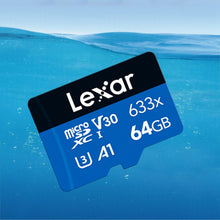 Load image into Gallery viewer, Lexar 633x 64GB High-speed Driving Recorder Dedicated Mobile Phone Memory Card DVR TF Card, 64GB