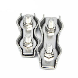 304 Stainless Steel Plate Single Clip Double Clamp Wire Rope Clamp, M2 Double Clip, M3 Double Clip, M4 Double Clip, M5 Double Clip, M6 Double Clip, M8 Double Clip, M10 Double Clip, M2 Single Clip, M10 Single Clip