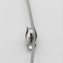 Load image into Gallery viewer, 304 Stainless Steel Plate Single Clip Double Clamp Wire Rope Clamp, M2 Double Clip, M3 Double Clip, M4 Double Clip, M5 Double Clip, M6 Double Clip, M8 Double Clip, M10 Double Clip, M2 Single Clip, M3 Single Clip, M4 Single Clip, M5 Single Clip         ...