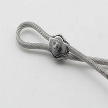 Load image into Gallery viewer, 304 Stainless Steel Plate Single Clip Double Clamp Wire Rope Clamp, M2 Double Clip, M3 Double Clip, M4 Double Clip, M5 Double Clip, M6 Double Clip, M8 Double Clip, M10 Double Clip, M2 Single Clip, M3 Single Clip, M4 Single Clip, M5 Single Clip         ...