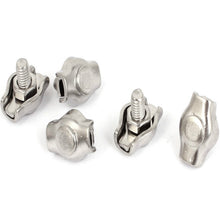 Load image into Gallery viewer, 304 Stainless Steel Plate Single Clip Double Clamp Wire Rope Clamp, M2 Double Clip, M3 Double Clip, M4 Double Clip, M5 Double Clip, M6 Double Clip, M8 Double Clip, M10 Double Clip, M2 Single Clip, M3 Single Clip, M4 Single Clip, M5 Single Clip         ...