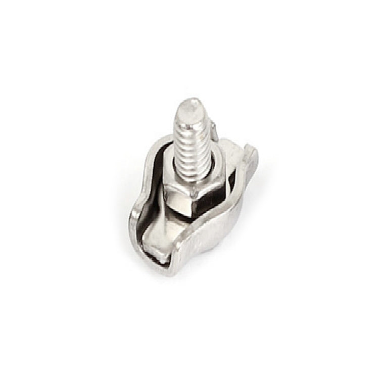 304 Stainless Steel Plate Single Clip Double Clamp Wire Rope Clamp, M2 Double Clip, M3 Double Clip, M4 Double Clip, M5 Double Clip, M6 Double Clip, M8 Double Clip, M10 Double Clip, M2 Single Clip, M3 Single Clip, M4 Single Clip, M5 Single Clip         ...