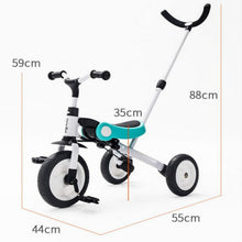 Load image into Gallery viewer, Ride On Toys Baby Tricycle Children Folding Bike Kids Scooter, Baby Tricycle