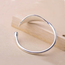 Load image into Gallery viewer, Leaf Cuff Open Bracelets Bangles Women Vintage Silver Jewelry Luxury Bracelet