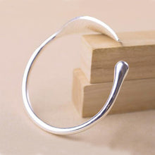 Load image into Gallery viewer, Leaf Cuff Open Bracelets Bangles Women Vintage Silver Jewelry Luxury Bracelet