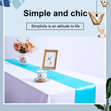 Load image into Gallery viewer, Satin Tablecloth Table Decoration for Home Party Wedding Christmas Decoration, 30X275CM