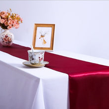 Load image into Gallery viewer, Satin Tablecloth Table Decoration for Home Party Wedding Christmas Decoration, 30X275CM