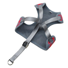 Load image into Gallery viewer, Adjustable Bow Plaid Vest Lead Pull Rope Leash for Cat Dog Pet, Red, Blue, Gray, Pink, Yellow