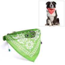 Load image into Gallery viewer, Adjustable Dog Bandana Leather Printed Soft Scarf Collar Neckerchief for Puppy Pet, L, M, S, XL