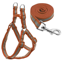 Load image into Gallery viewer, Small Medium Dogs Nylon Reflective Dog Leash Lead Set, S, M