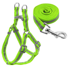 Load image into Gallery viewer, Small Medium Dogs Nylon Reflective Dog Leash Lead Set, S, M