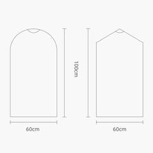 Load image into Gallery viewer, 100 PCS Disposable Transparent Clothes Dust Bag Dust Cover, 55x80cm PP 4 Wires, 60x90cm PP 4 Wires, 60x100cm PP 4 Wires, 55x80cm Thicken PE 6 Wires, 60x90cm Thicken PE 6 Wires, 60x100cm Thicken PE 6 Wires, 60x110cm PP 4 Wires, 60x110cm Thicken PE 6 Wir...