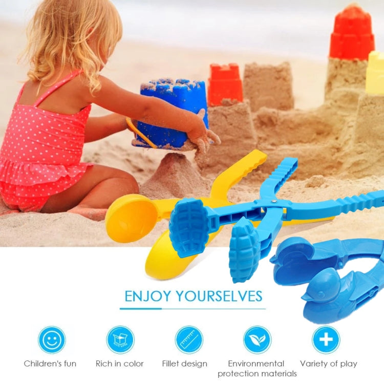 Sand Mold Tool Snow Ball Maker Funny Outdoor Sport Beach Toy, Random Color