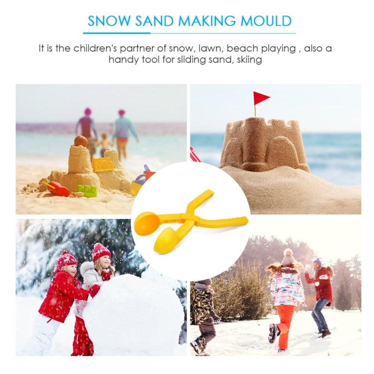 Sand Mold Tool Snow Ball Maker Funny Outdoor Sport Beach Toy, Random Color