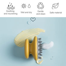 Load image into Gallery viewer, Household Shampoo Comb Silicone Massage Comb Portable Head Grab Dandruff Hair Brush