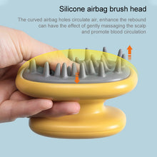 Load image into Gallery viewer, Household Shampoo Comb Silicone Massage Comb Portable Head Grab Dandruff Hair Brush