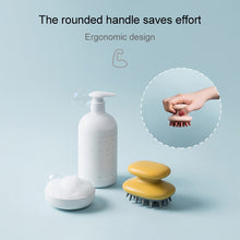 Load image into Gallery viewer, Household Shampoo Comb Silicone Massage Comb Portable Head Grab Dandruff Hair Brush