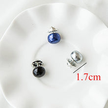 Load image into Gallery viewer, 10 PCS Versatile Pearl Stud Buckle Anti-light Collar Buttonigan Shawl Pin Needle Diy Scarf Collar Pin Brooch Pin, Black, Red, Champagne, Sliver, White, Purple, Random Color
