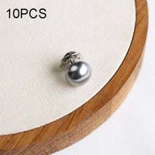 Load image into Gallery viewer, 10 PCS Versatile Pearl Stud Buckle Anti-light Collar Buttonigan Shawl Pin Needle Diy Scarf Collar Pin Brooch Pin, Black, Red, Champagne, Sliver, White, Purple, Random Color
