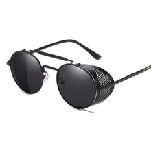 Load image into Gallery viewer, Retro Round Metal Sunglasses Unisex Design UV Protection Glasses