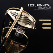 Load image into Gallery viewer, Retro Round Metal Sunglasses Unisex Design UV Protection Glasses