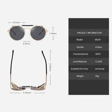 Load image into Gallery viewer, Retro Round Metal Sunglasses Unisex Design UV Protection Glasses