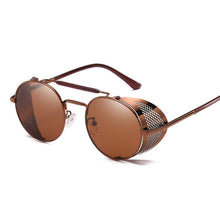 Load image into Gallery viewer, Retro Round Metal Sunglasses Unisex Design UV Protection Glasses