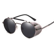 Load image into Gallery viewer, Retro Round Metal Sunglasses Unisex Design UV Protection Glasses