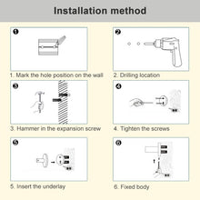 Load image into Gallery viewer, Stainless Steel Towel Bar Rotating Towel Rack Bathroom Kitchen Wall-mounted Towel Polished Rack Holder, Brushed Two Poles, Brushed Three Poles, Brushed Four Poles, Brushed Five Poles, Black Brushed Four Poles, Black Brushed Five Poles