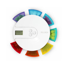 Load image into Gallery viewer, One Week Portable Timing Smart Pill Boxes Elder Reminding Electronic Medicine Box