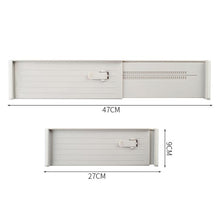 Load image into Gallery viewer, Extendable Drawer Organizer Dividers Home Wardrobe Plastic Partition Panels