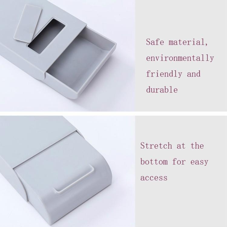 Home Bottom Drawer Storage Box Student Stationery Box Desk Hidden Paste Debris Storage Box