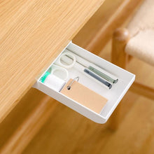 Load image into Gallery viewer, Home Bottom Drawer Storage Box Student Stationery Box Desk Hidden Paste Debris Storage Box