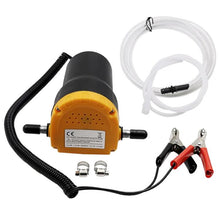 Load image into Gallery viewer, 24V 60W Oil / Crude oil Fluid Sump Extractor Scavenge Exchange Transfer Pump Suction Transfer Pump + Tubes for Auto Car Boat Mot, 24V