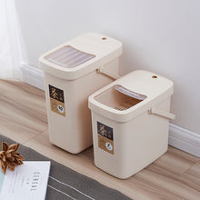 Load image into Gallery viewer, Office Plastic Tea Residue Bucket Tea Waste Bucket Push Lid Portable Trash Can, 7L, 10L