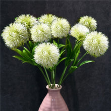 Load image into Gallery viewer, 10 PCS Artificial Flowers Dandelion Plastic Flower Wedding Home Valentine Decoration